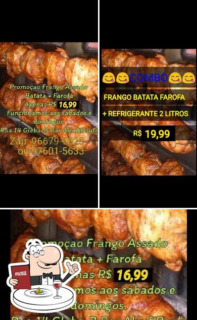 Comida em Frango Assado Gleba-B