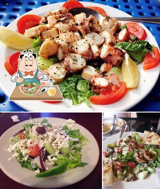 Greek salad at Jimmy the Greek Taverna