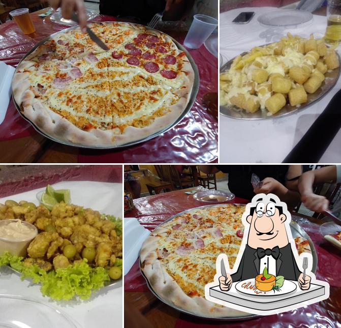 Comida em Pizzaria Capiche