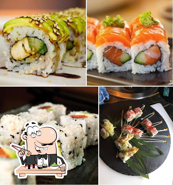 Ordina le diverse opzioni di sushi