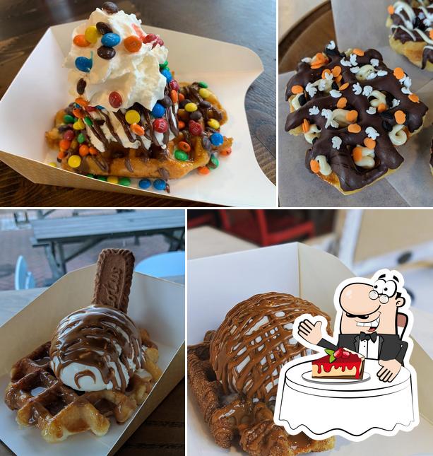 Waffle Cabin CT Food Truck offers a number of desserts