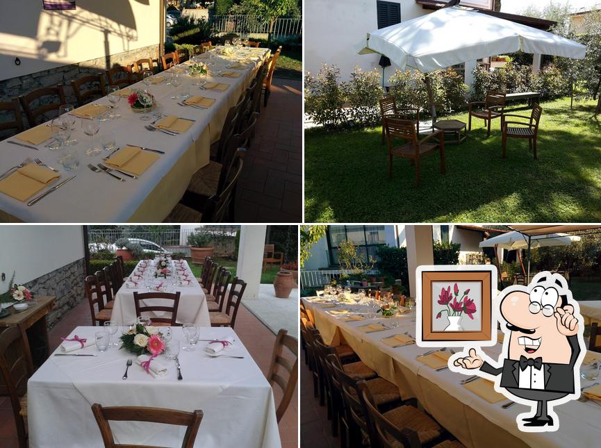 Installez-vous à l'une des tables de DA MARIO - Locanda Leopoldina