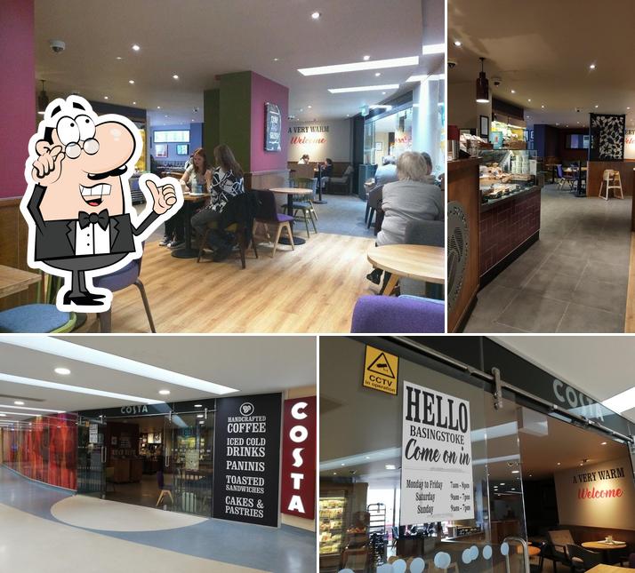 Check out how Costa Coffee looks inside