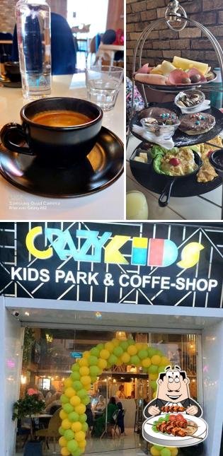 Nourriture à Crazy Kids (Kids Park & Coffe-Shop)