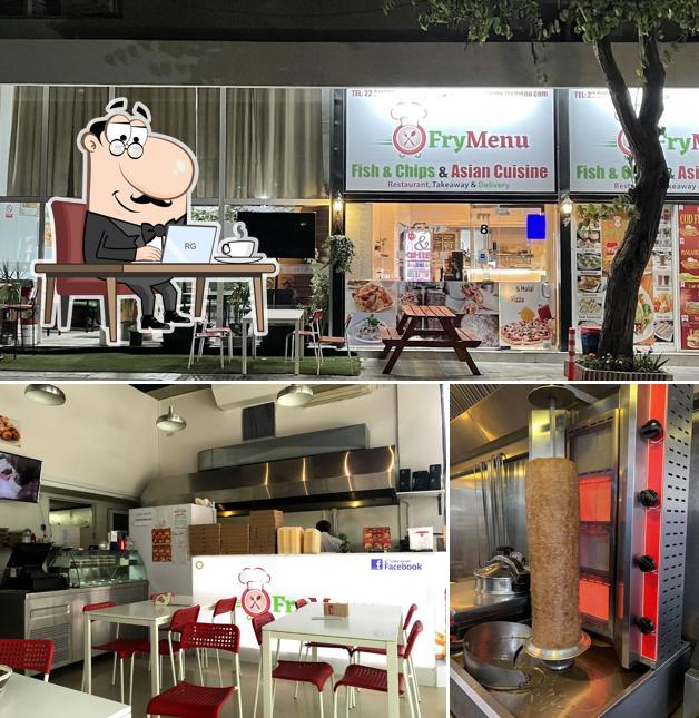 L'intérieur de Fry Menu Nicosia