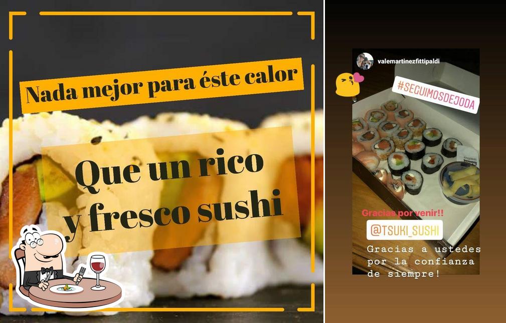 Еда в "Sushi en Eldorado"
