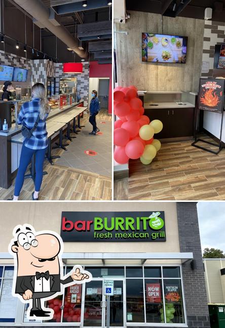 Voici la photo indiquant la intérieur et extérieur sur barBURRITO