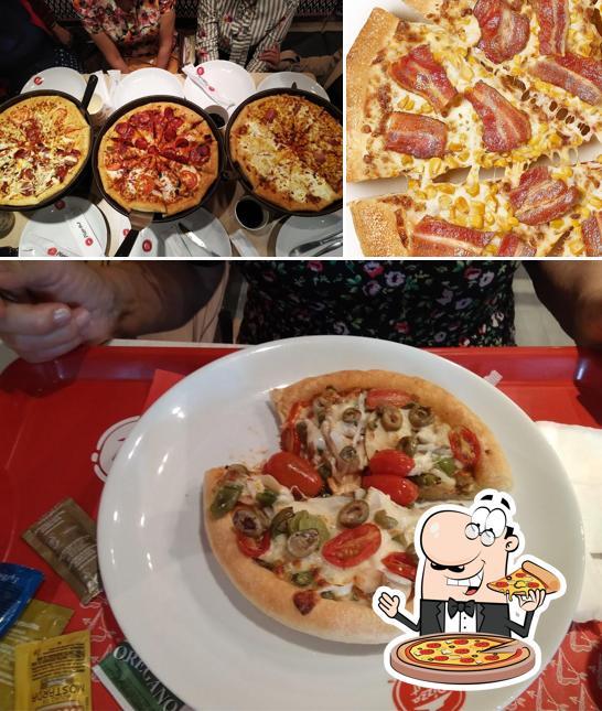 Escolha diversos tipos de pizza