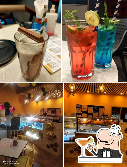 Among different things one can find drink and food at BitesBee - A Food Nest