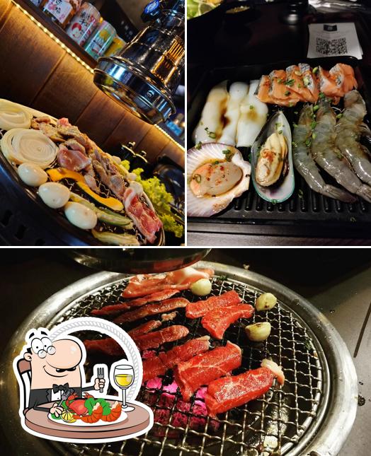 Попробуйте блюда с морепродуктами в "Shounen Yakiniku 焼肉少年"