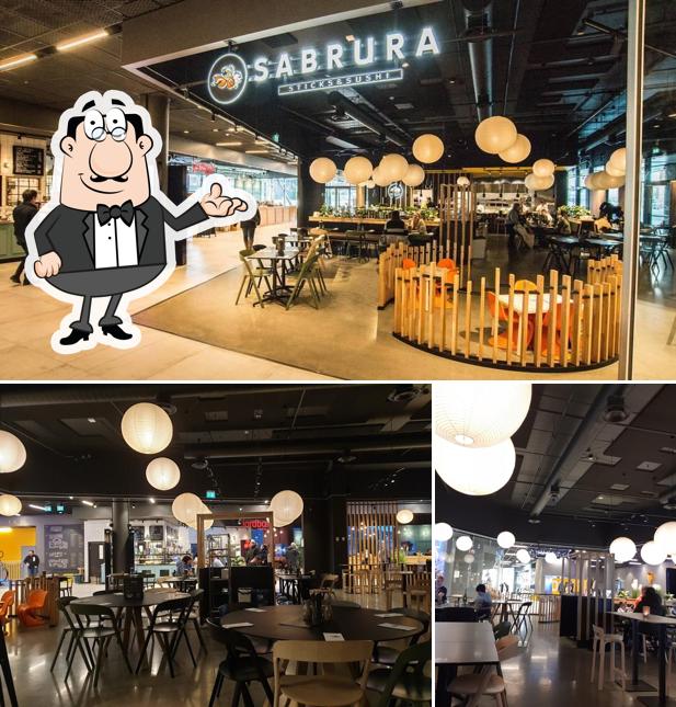 Check out how Sabrura Sticks & Sushi - Stjørdal looks inside