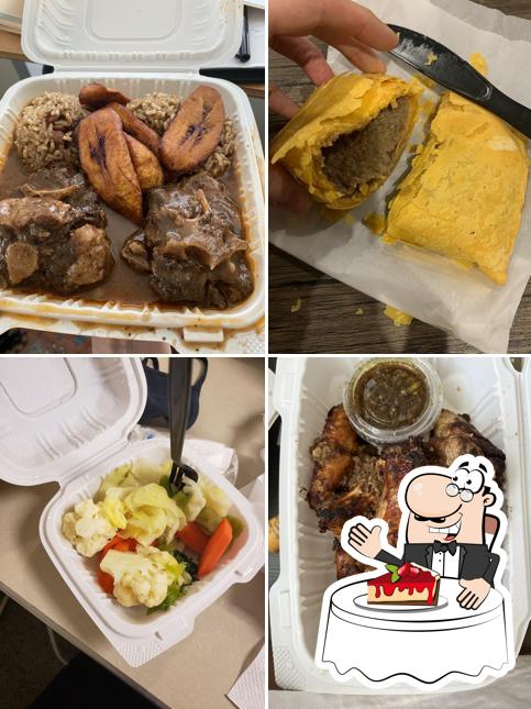 "Flavas Jamaican Grill" предлагает разнообразный выбор сладких блюд