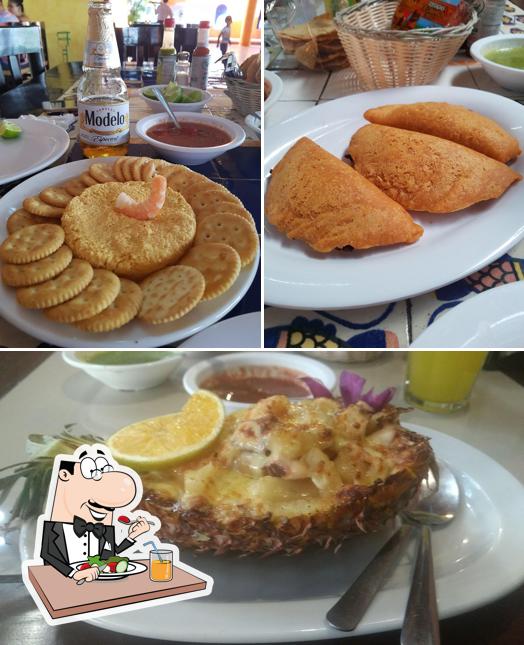Еда в "Marlin de Tepic"