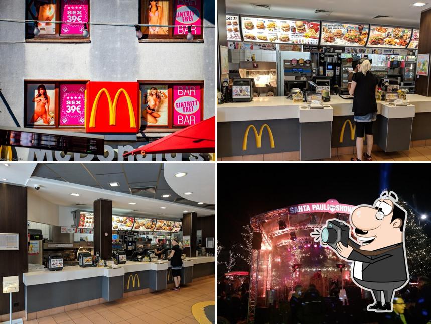 Look at the image of McDonald's Restaurant