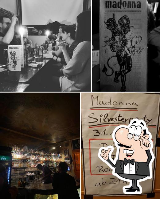 L'intérieur de Madonna Bar