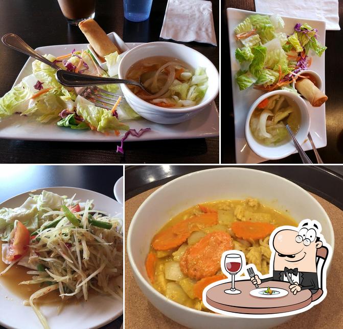 Еда в "AM Thai Fusion Cuisine"
