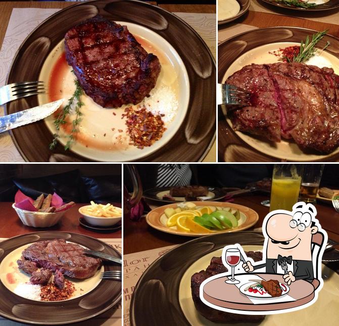 Essayez des repas à base de viande à Asador, steak house
