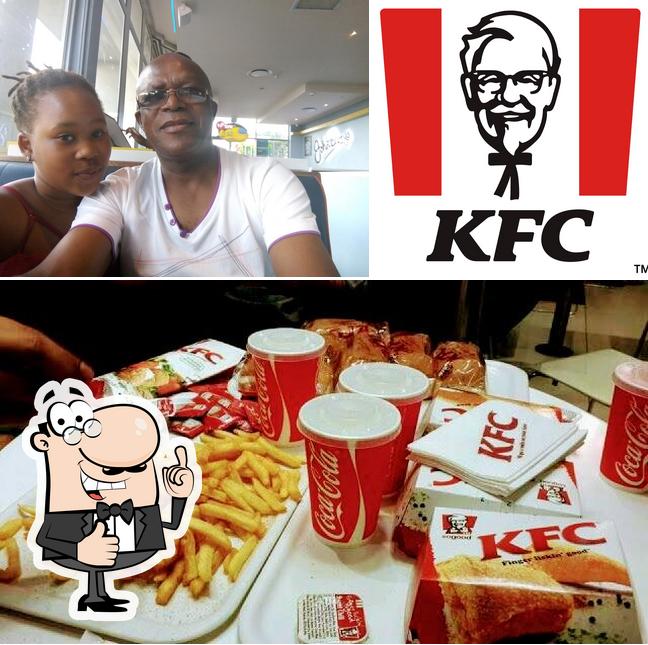 Look at this pic of KFC Matlosana Mall