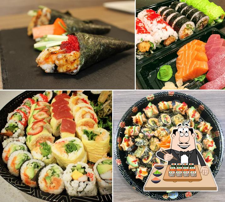 Les sushis sont une cuisine célèbres provenant du Japon