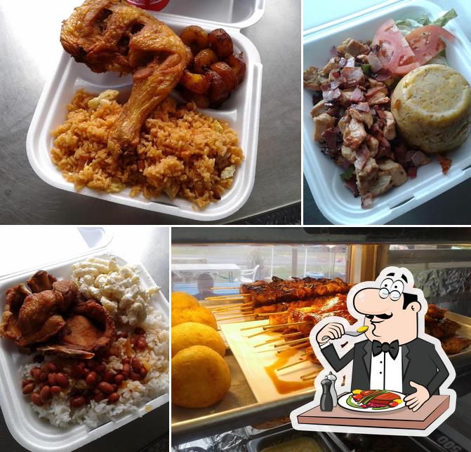 Meals at Puerto Rican Food Truck