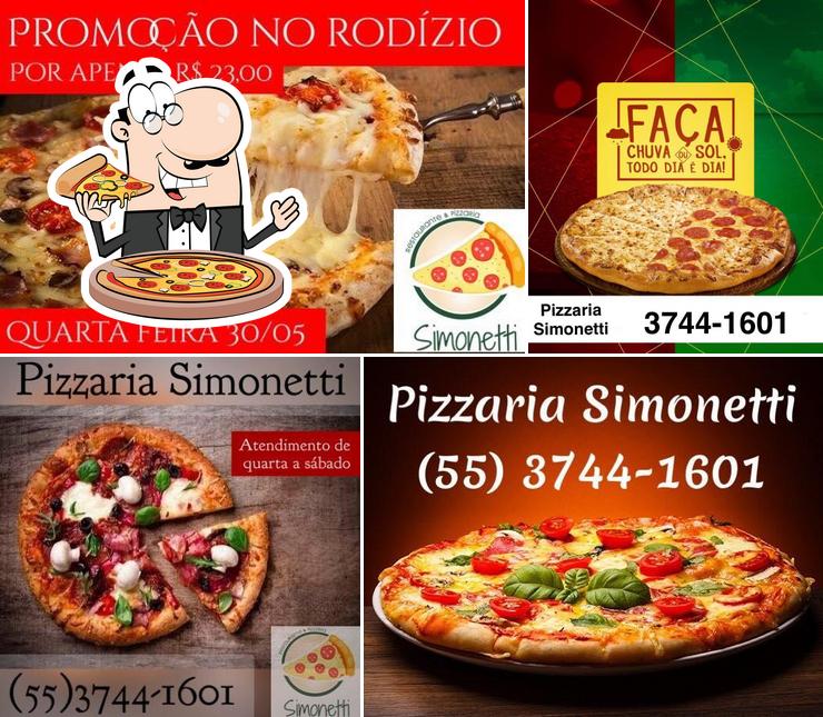 Закажите пиццу в "Restaurante & Pizzaria Simonetti"