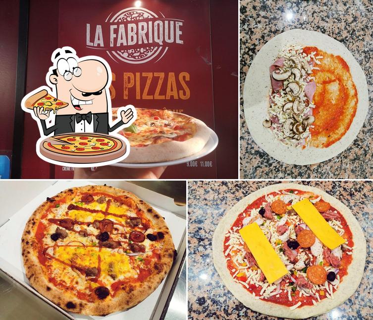 Essayez des pizzas à La Fabrique - Pizzeria