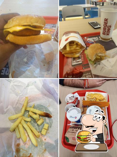 Hamburger at Burger King