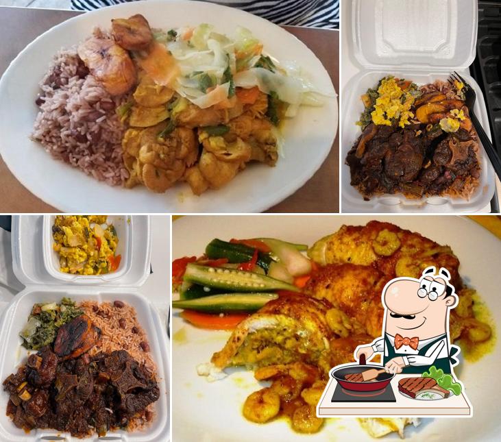 Try out meat meals at Paradigm Jamaican Restaurant
