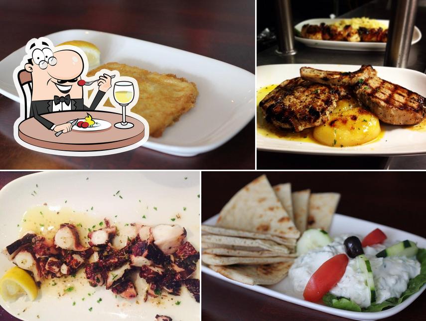 Meals at Opa! Mezze Grill