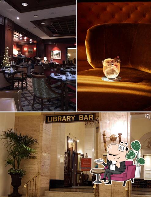 The interior of LIBRARY BAR