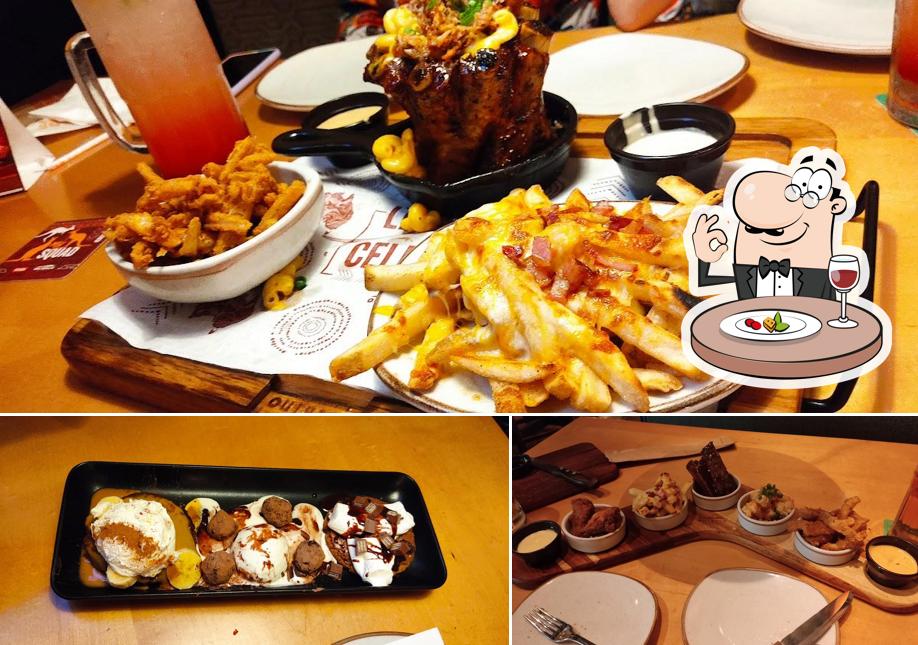 Comida em Outback Steakhouse