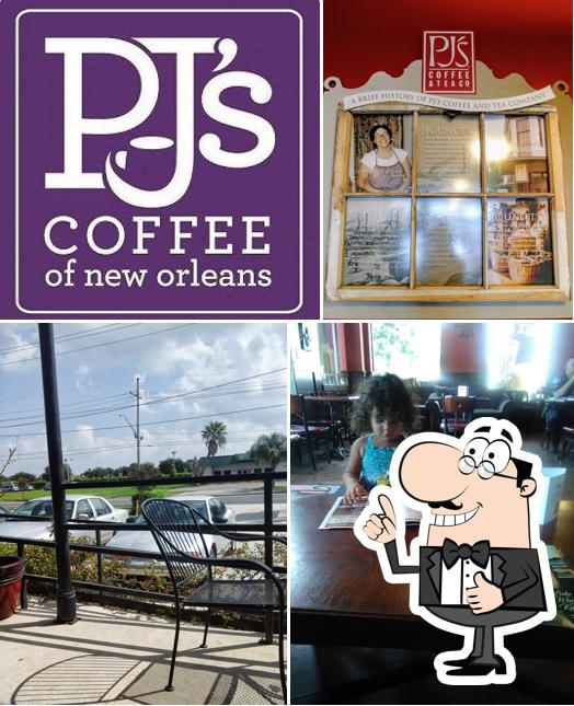 Here's an image of PJ's Coffee