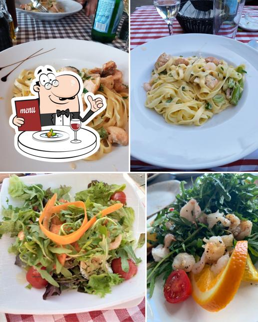 Еда в "La Riva- Cucina Italiana"