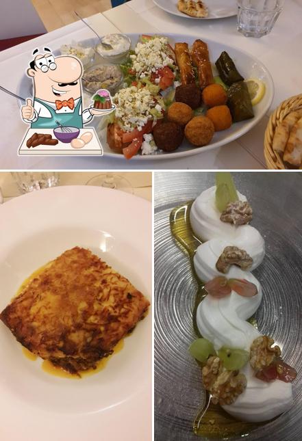 Ristorante Mikonos sert une sélection de plats sucrés