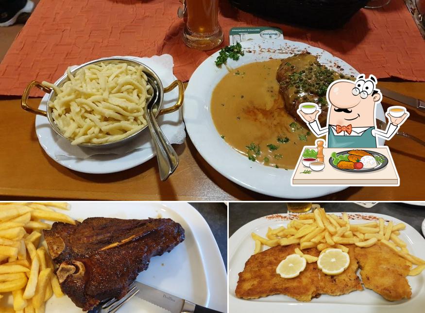 Еда в "Restaurant altes Rathaus"