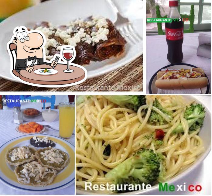 Comida en Restaurante Mexico