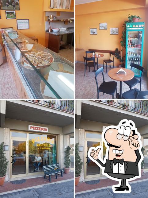 Gli interni di Pizzeria Marcello