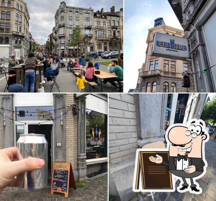 Check out how Le Barboteur Bierotheque looks outside