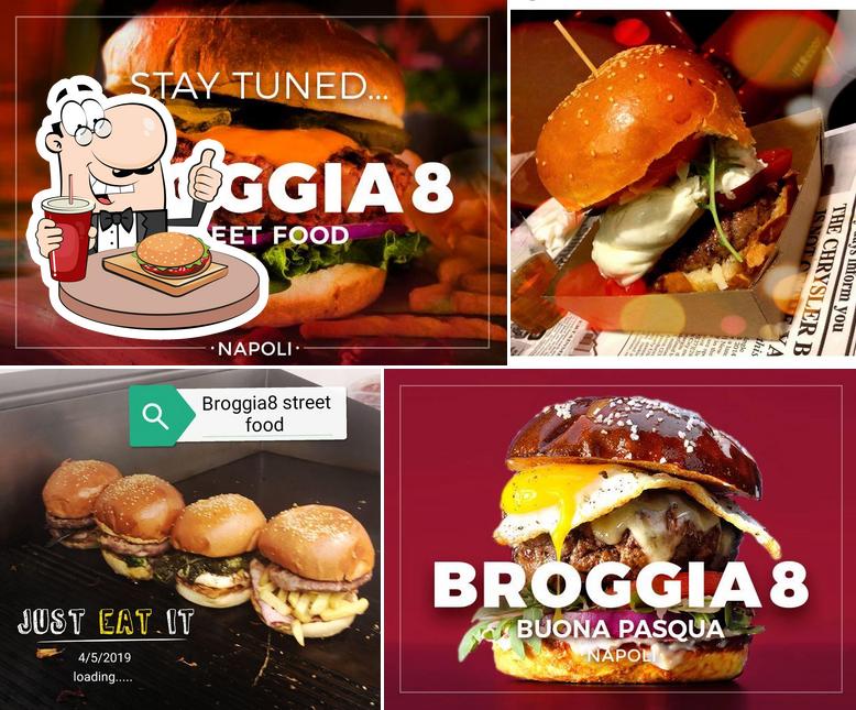 Gli hamburger di Broggia 8 Street Food potranno soddisfare molti gusti diversi