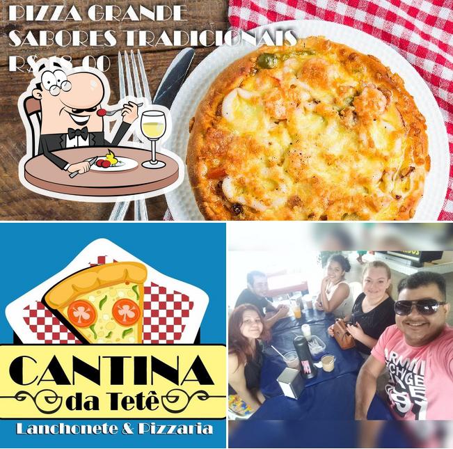 A foto do CANTINA da Tetê - Pizzaria e Lanchonete’s comida e interior