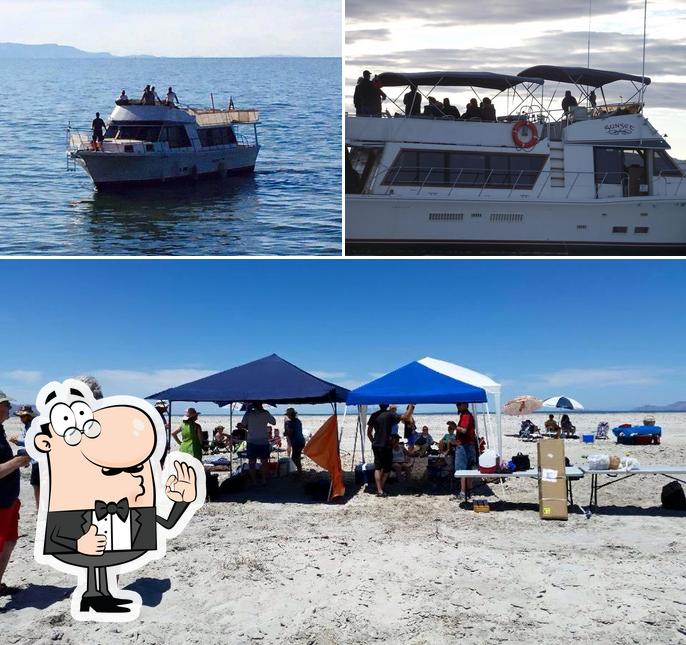 Here's an image of Great Salt Lake Dinner Boat