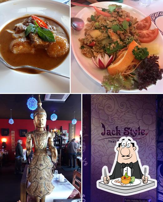 Comida en Jack Style Thai Restaurant