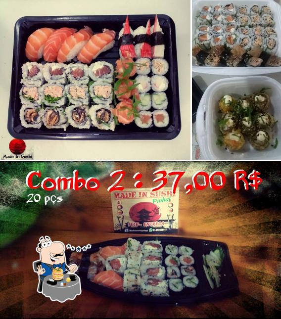 Comida em Made In Sushi