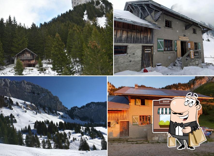 Profitez de la vue de l'espace ouvert de Chalet de Balme