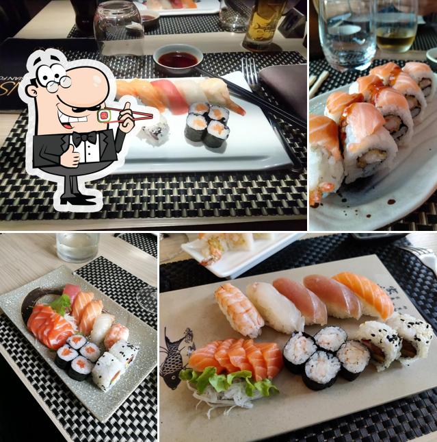 Prova le diverse opzioni di sushi