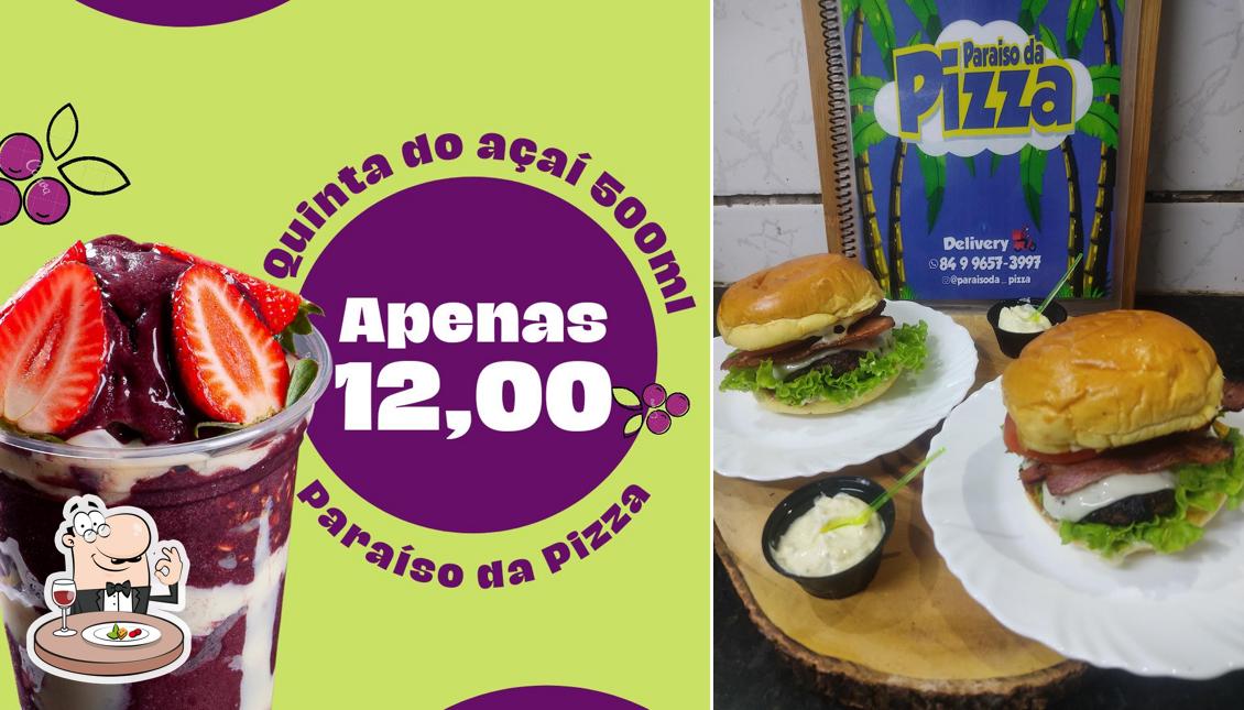 Comida em Paraiso da Pizza