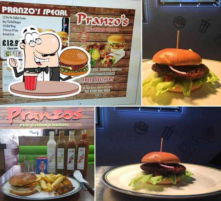 Отведайте гамбургеры в "Pranzos Piri Piri"