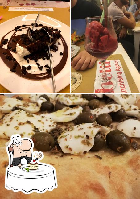 Malu - Pizzeria con cucina serve un'ampia varietà di dolci