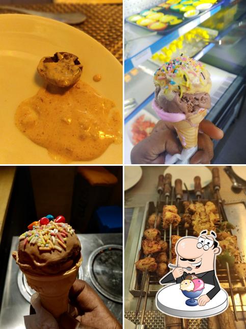 BNB Live Grill offers a range of desserts