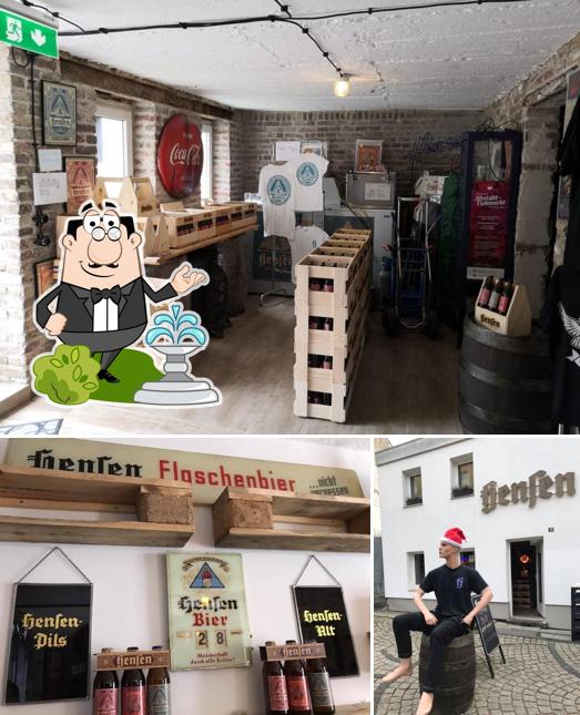 Sehen Sie das Foto von außen und getränk bei Hensen Brauerei an